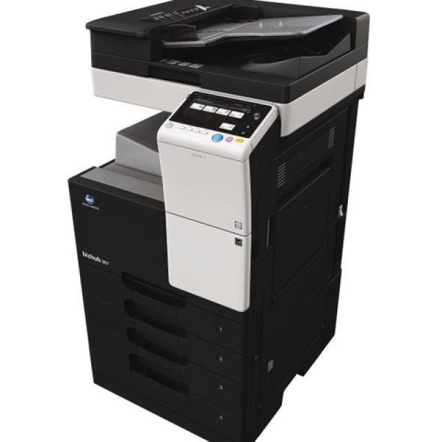 Imprimantă multifuncțională alb/negru Konica-Minolta bizhub 367