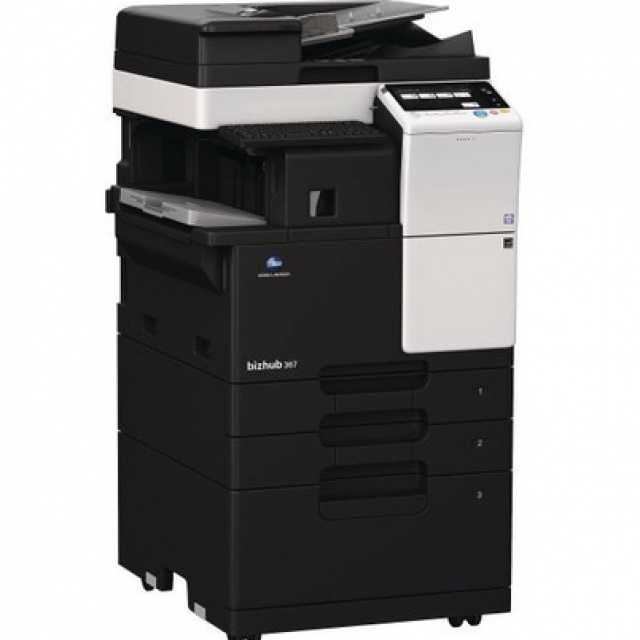 Imprimantă multifuncțională alb/negru Konica-Minolta bizhub 367
