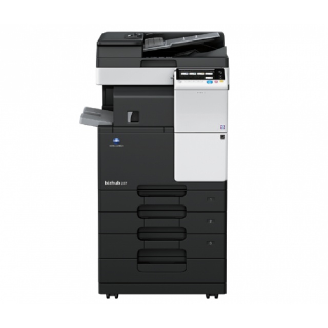 Imprimantă multifuncțională alb/negru Konica-Minolta bizhub 227