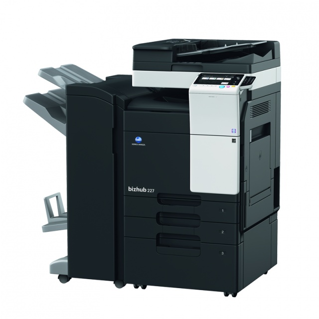 Imprimantă multifuncțională alb/negru Konica-Minolta bizhub 227