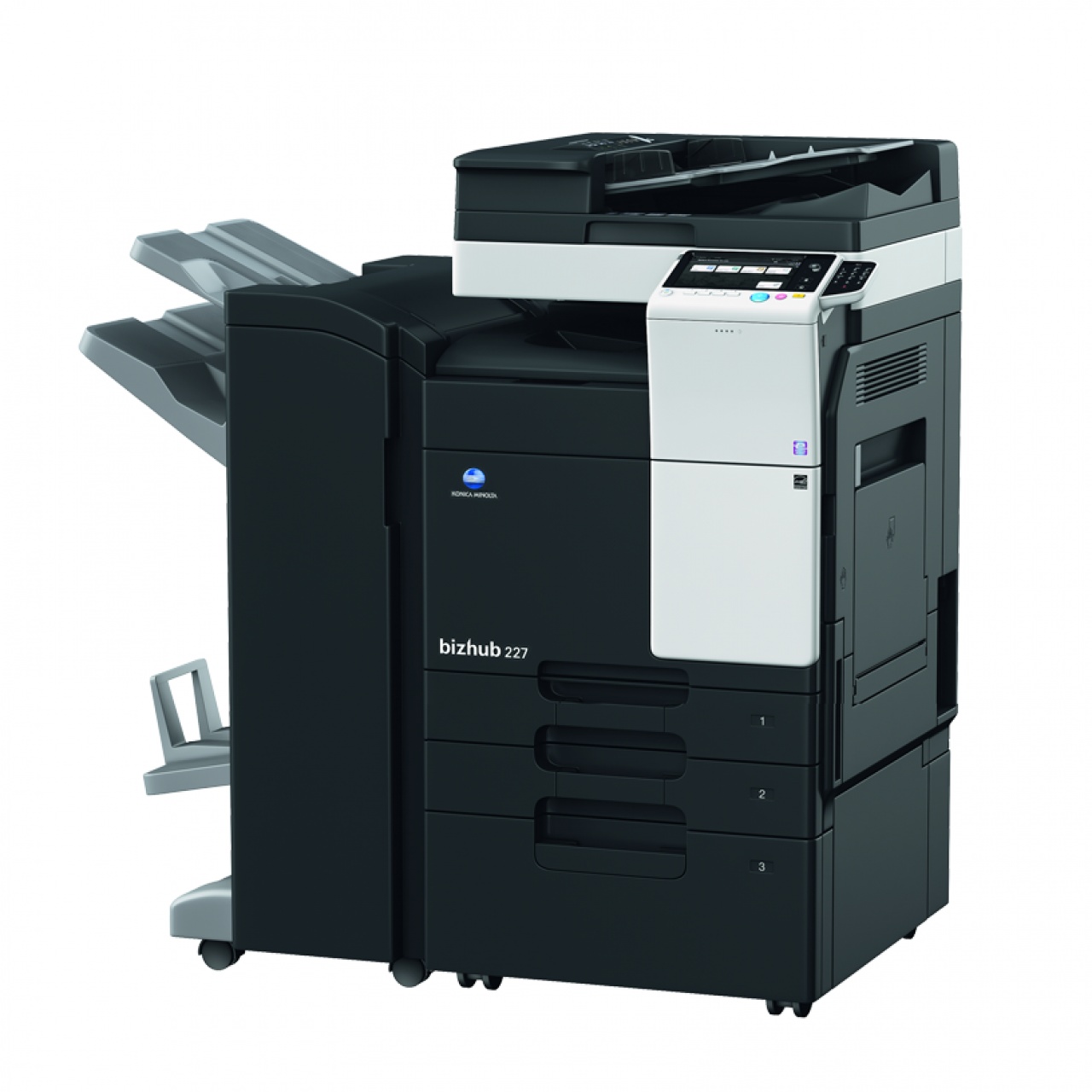 Imprimantă multifuncțională alb/negru Konica-Minolta bizhub 227