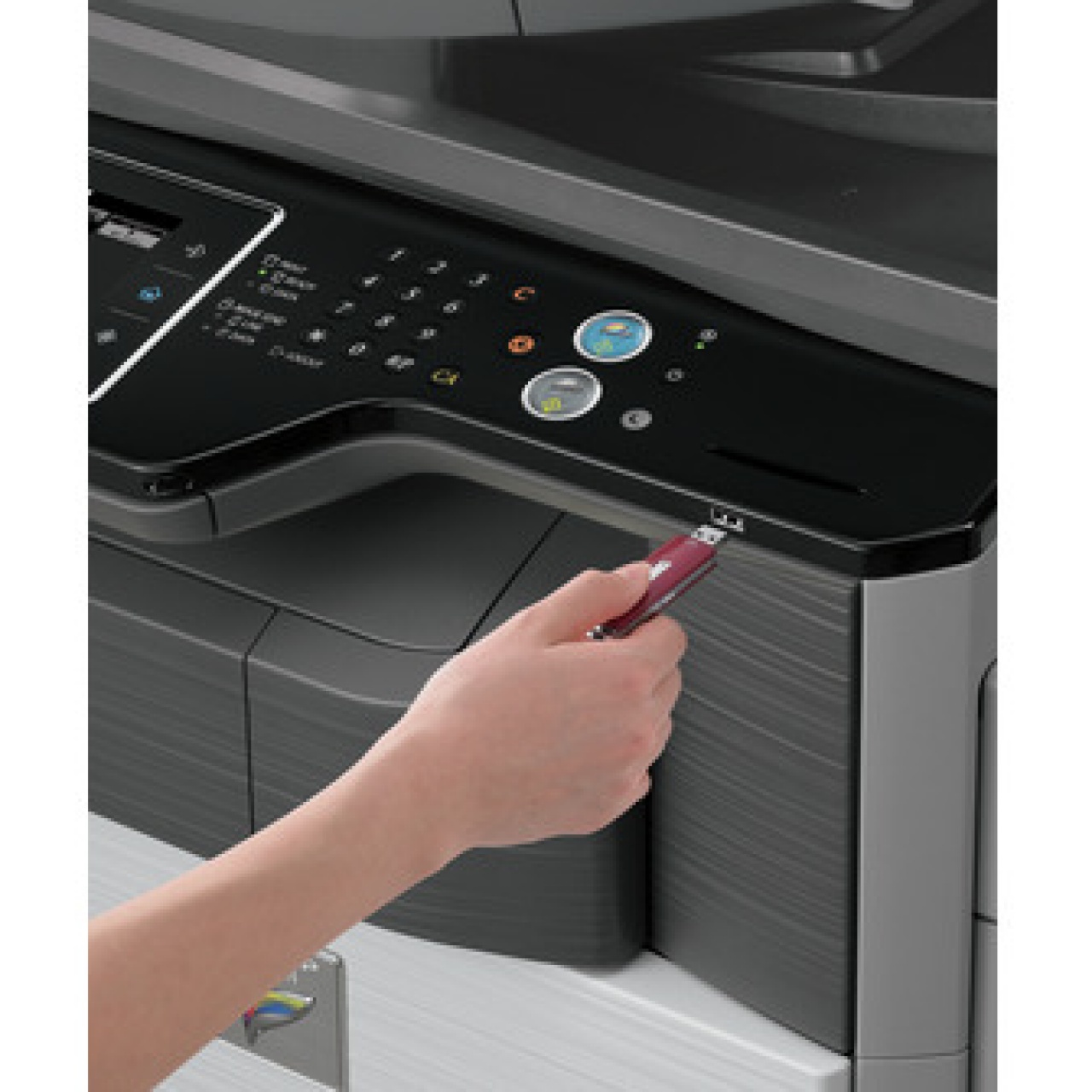 Imprimantă laser multifuncțională color Sharp MX-2614N